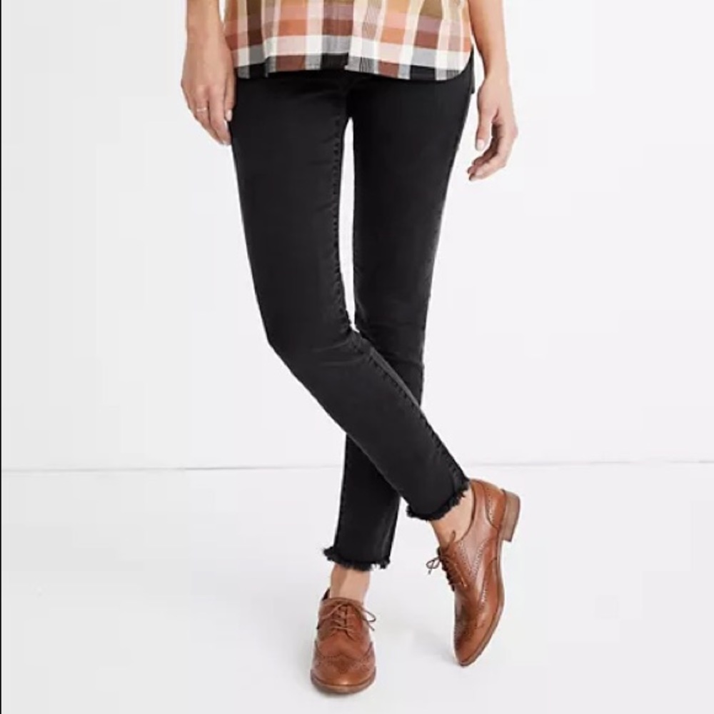 Madewell Maternity Side-Panel Skinny Jeans